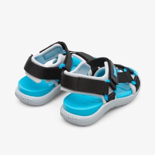 Camper Wous Sandaler Børn Sort / Blå VFLEUU-082
